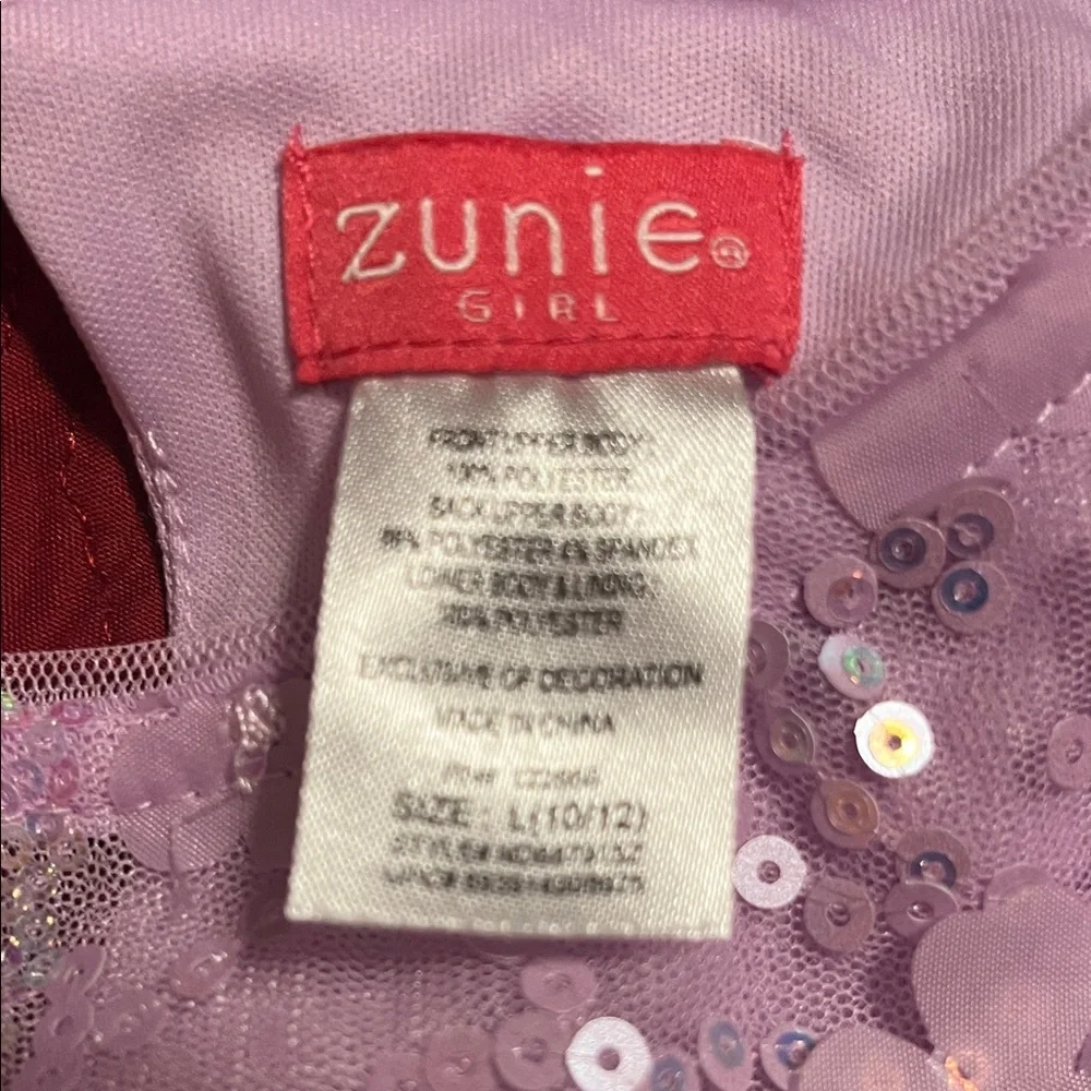 Zunie Lilac Sequin Formal Dress for Kids